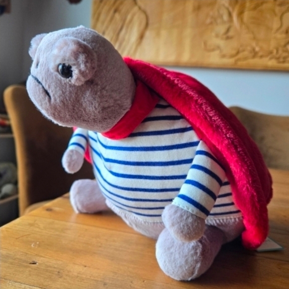 Jellycat Timmy Turtle Romantic Outfit Soft & Plush BNWT Authentic - Picture 4 of 6